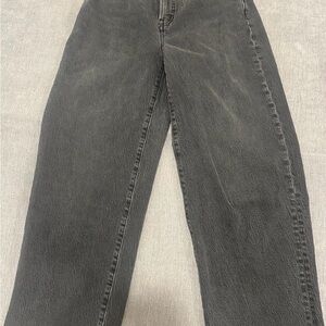 Madewell Charcoal Denim Jeans